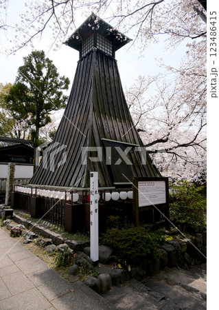 岐阜県大垣市船町_住吉燈台1_2024年4月 123486415