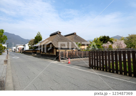 長野県長野市_真田邸南側の旧樋口家住宅2_2024年4月 123487369