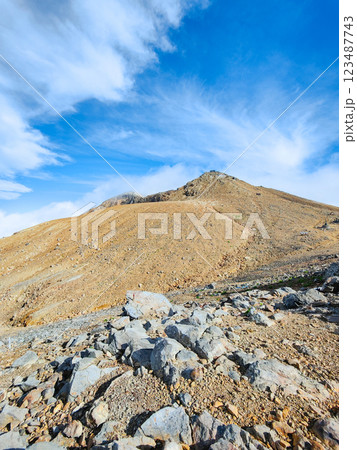夏の御嶽山登山：王滝頂上～剣ヶ峰（八丁ダルミ） 123487743