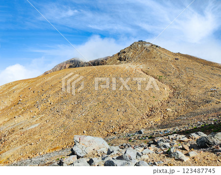 夏の御嶽山登山：王滝頂上～剣ヶ峰（八丁ダルミ） 123487745