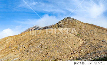 夏の御嶽山登山：王滝頂上～剣ヶ峰（八丁ダルミ） 123487746