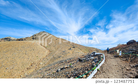 夏の御嶽山登山：王滝頂上～剣ヶ峰（八丁ダルミ） 123487751