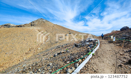 夏の御嶽山登山：王滝頂上～剣ヶ峰（八丁ダルミ） 123487752