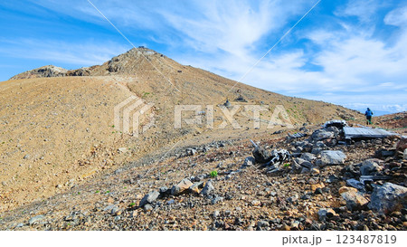 夏の御嶽山登山：王滝頂上～剣ヶ峰（八丁ダルミ） 123487819