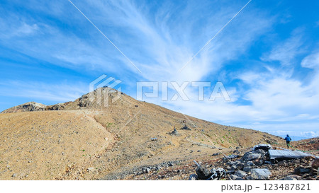 夏の御嶽山登山：王滝頂上～剣ヶ峰（八丁ダルミ） 123487821