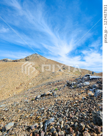夏の御嶽山登山：王滝頂上～剣ヶ峰（八丁ダルミ） 123487831