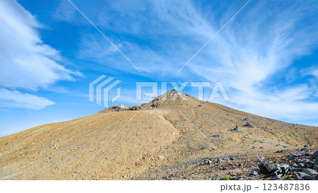 夏の御嶽山登山：王滝頂上～剣ヶ峰（八丁ダルミ） 123487836