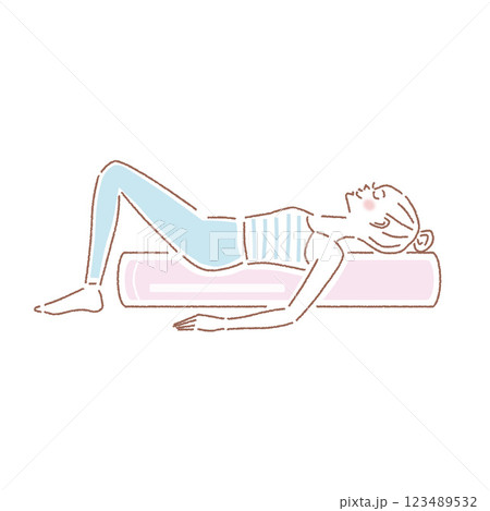 エクセサイズ・ストレッチ用ポール 123489532