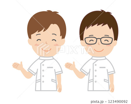 男性看護師 123490092