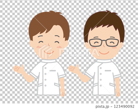 男性看護師 123490092