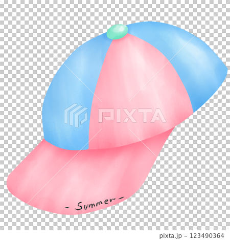 Colorful and Cute Cap for Summer Colorful and Cute Cap for Summer 123490364