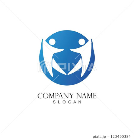 Healthy Life Logo Healthy Life Logo 123490384