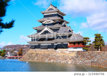 松本城【長野県】 123490746