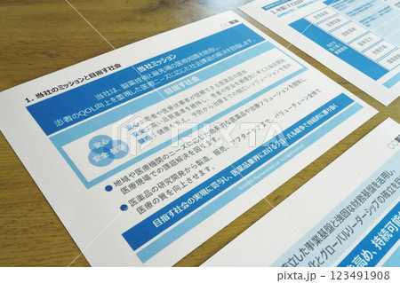 事業計画資料(モデル資料) 事業計画資料(モデル資料) 123491908