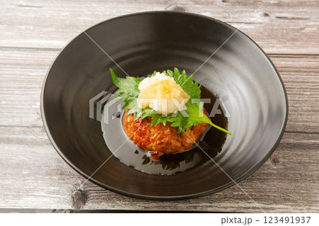 豆腐ハンバーグ 豆腐ハンバーグ 123491937