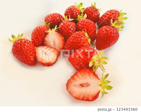 いちごの写真素材 123493360
