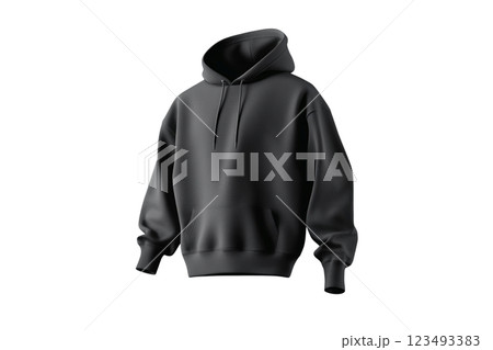 black male shirt isolated on the white background 123493383