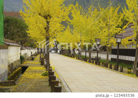 津和野町の殿町通り 津和野町の殿町通り 123493536