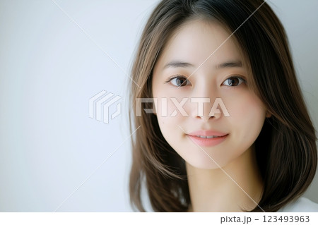 美しい女性・ヘアスタイル「AI生成画像」 美しい女性・ヘアスタイル「AI生成画像」 123493963