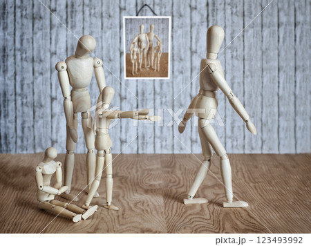 Divorce in the family Divorce in the family 123493992