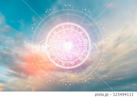 Zodiac signs and astrology with constellations, concepts, predictions, horoscopes, beliefs Zodiac signs and astrology with constellations, concepts, predictions, horoscopes, beliefs 123494111