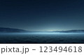 雲海に浮かぶ森 123494618