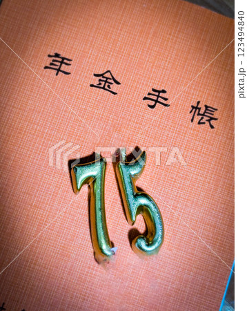年金手帳  123494840