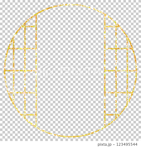 背景材料_日式框架_閃光 123495544