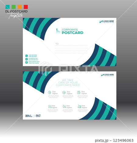 Postcard Design for any best use Postcard Design for any best use 123496063