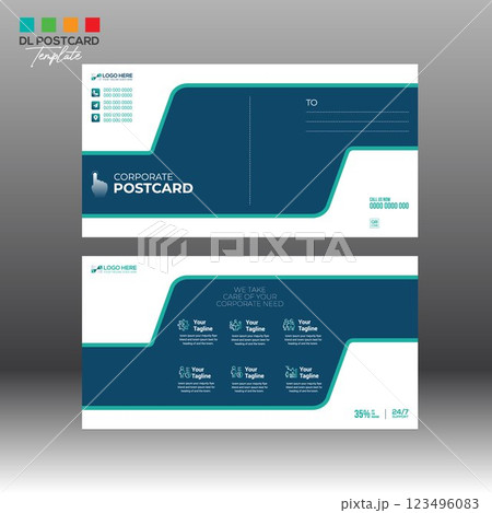 Postcard Design for any best use Postcard Design for any best use 123496083