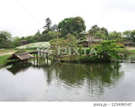 岡山後楽園の島茶屋 123496547