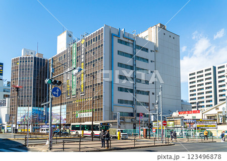 東京都　武蔵小金井駅北口　駅前風景 123496878