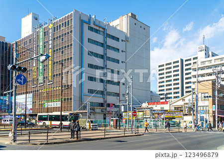 東京都 武蔵小金井駅北口 駅前風景 東京都 武蔵小金井駅北口 駅前風景 123496879