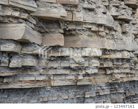Stones texture and background. Rock texture close up 123497161