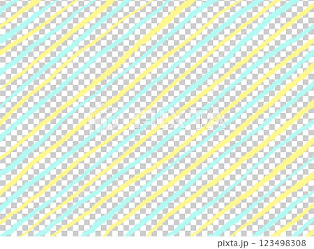 Pop diagonal stripes drawn with loose lines 123498308