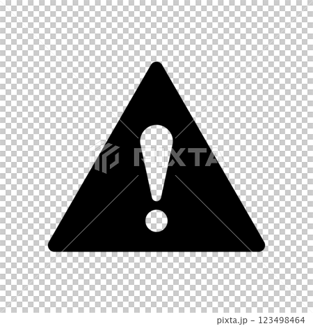 Caution mark icon illustration Caution mark icon illustration 123498464