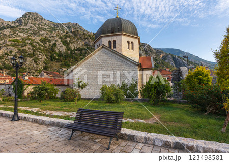 Saint Nicholas Church in Kotor, Montenegro Saint Nicholas Church in Kotor, Montenegro 123498581