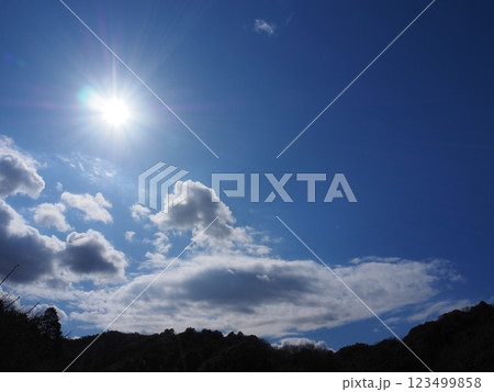 わた雲 わた雲 123499858