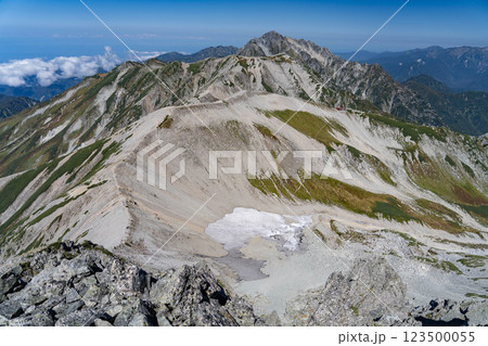 立山から剱岳方面の眺め 123500055