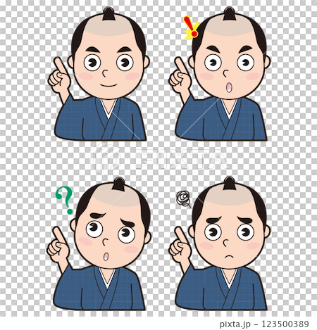 江戸町人男性① 123500389