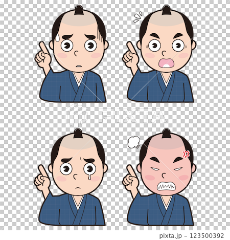 Edo townsman man③ 123500392