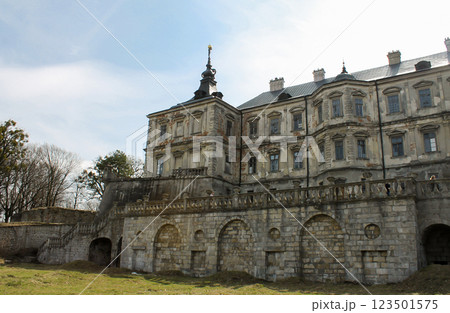 Part of Pidhirtsi Castle building near Lviv, Ukraine Part of Pidhirtsi Castle building near Lviv, Ukraine 123501575