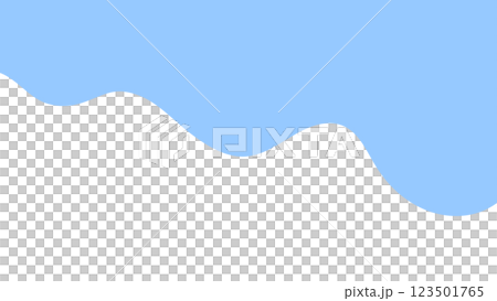 Minimalist Blue and White Wavy Abstract Banner or Header Design. Minimalist Blue and White Wavy Abstract Banner or Header Design. 123501765