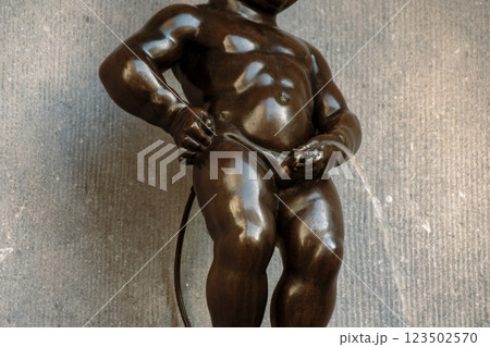 ベルギーのそれぞれの街の景色 123502570