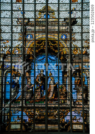 ベルギーのそれぞれの街の景色 123502609