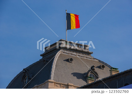 ベルギーのそれぞれの街の景色 123502760