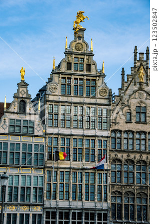 ベルギーのそれぞれの街の景色 ベルギーのそれぞれの街の景色 123502847
