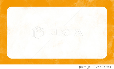 水彩風フレーム　16:9 123503864