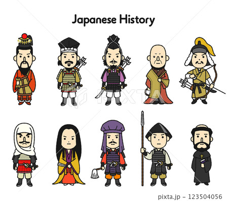 日本史全身イラスト4 123504056