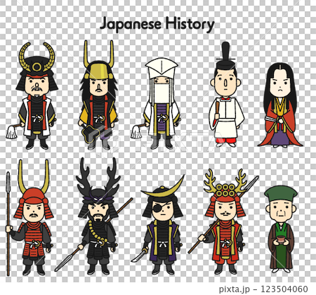日本史全身イラスト6 123504060
